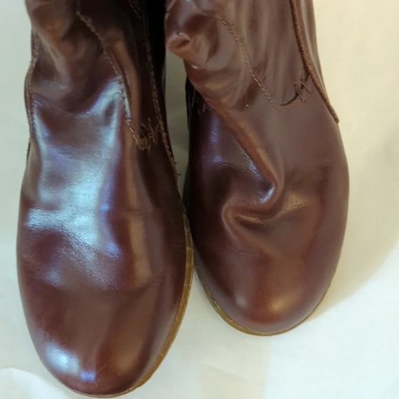 Rare Doc martens leather slouchy buckle vintage winter fall boots Size 6 - Picture 5 of 11